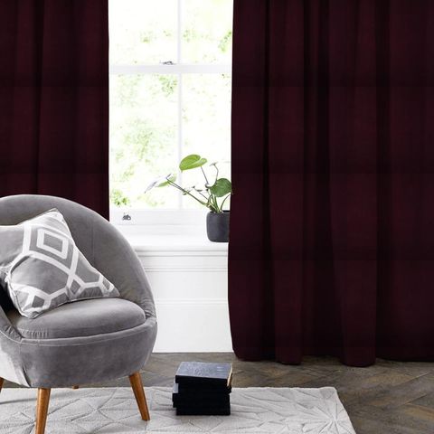 Mirage Plum Made To Measure Curtain