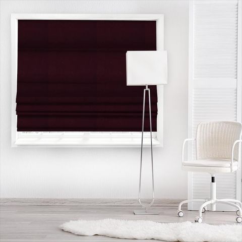 Mirage Plum Made To Measure Roman Blind