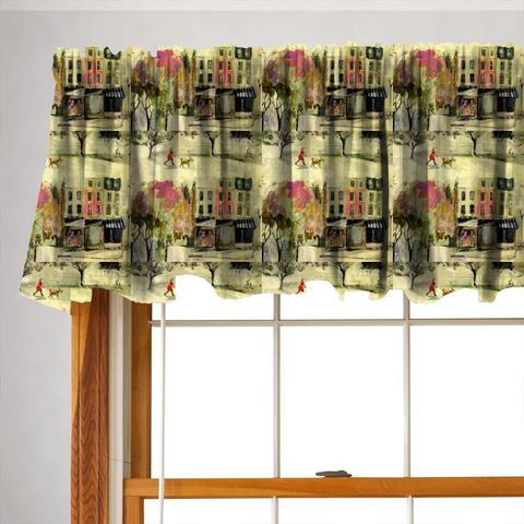 Walk In The Park Mulberry Valance