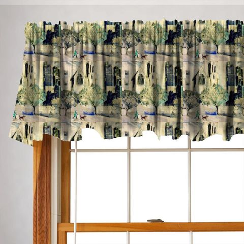 Walk In The Park Sapphire Valance