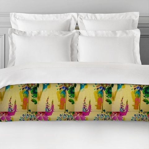 Painted Garden Petunia Bed Runner