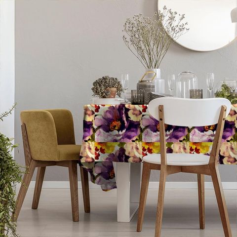 Gardenia Grape Tablecloth