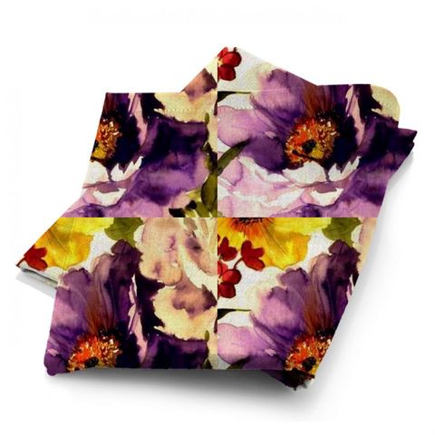 Gardenia Grape Fabric