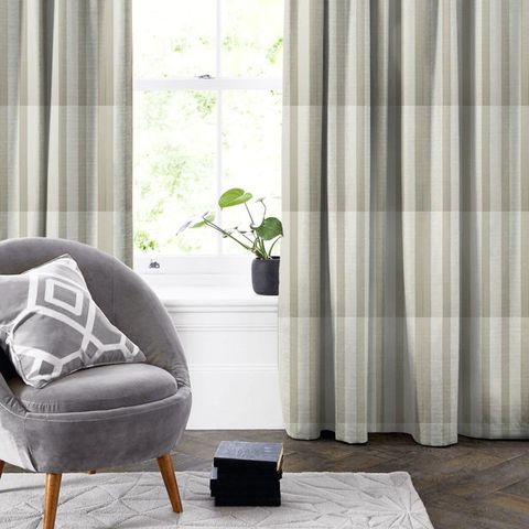 Oxford Sage Made To Measure Curtain