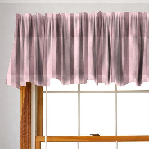 Sutton Red Valance