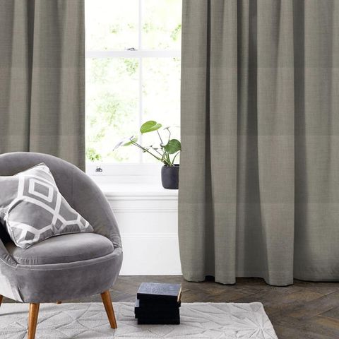 Linoso Ash Made To Measure Curtain