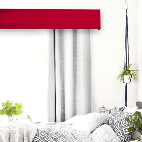 Linoso Cranberry Pelmet
