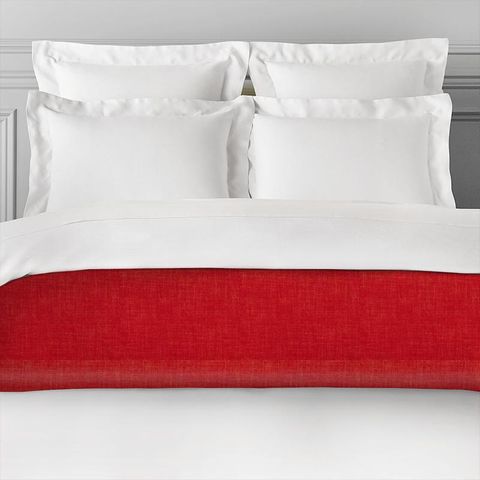 Linoso Flame Bed Runner