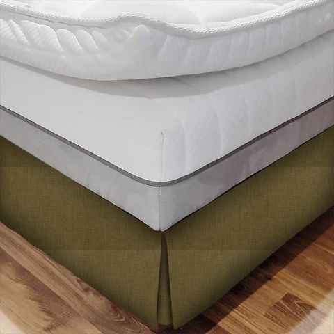 Linoso Pesto Bed Base Valance