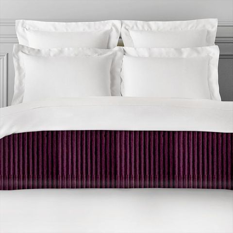 Rhythm Damson Bed Runner