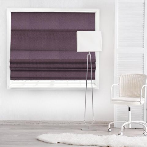 Pulse Grape Made To Measure Roman Blind