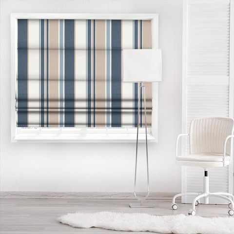 Hartford Denim Made To Measure Roman Blind