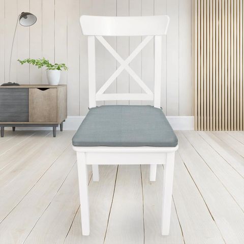 Nantucket French Blue Seat Pad Cover