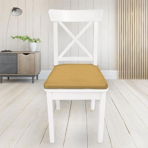 Nantucket Sunflower Seat Pad Cover