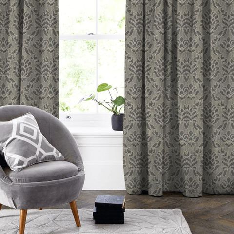 Fairmont Charcoal Made To Measure Curtain