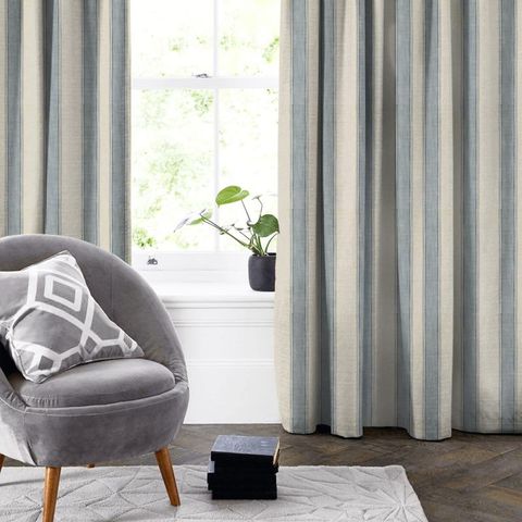 Kinburn Denim Made To Measure Curtain