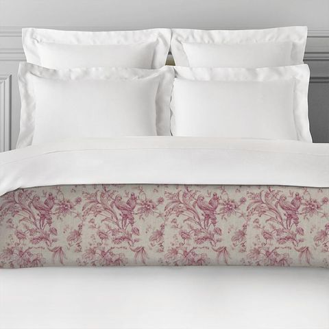 Kellie Raspberry Bed Runner