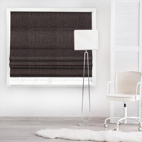 Henley Charcoal Made To Measure Roman Blind