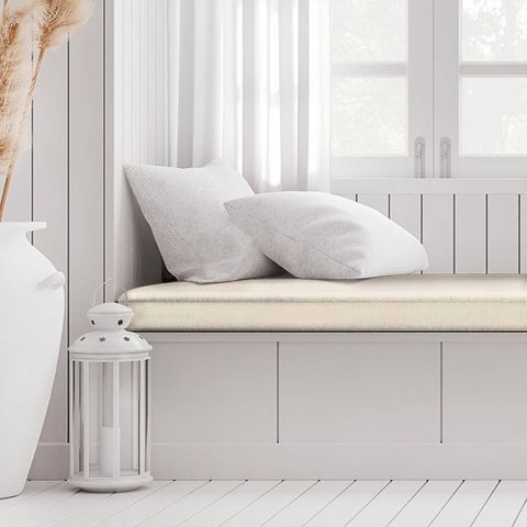 Martinique Ivory Box Cushion