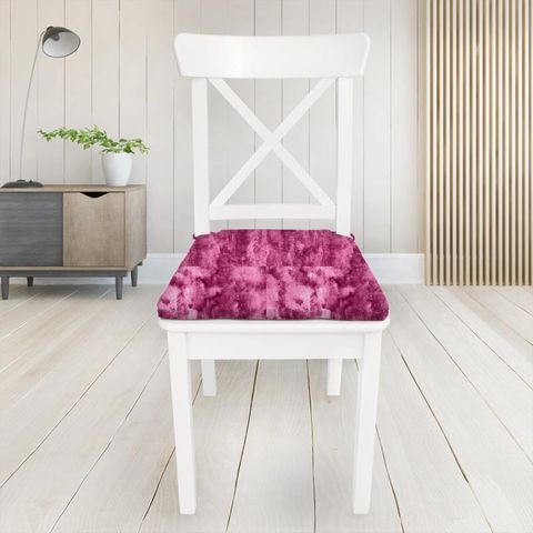 Crush Carnation Seat Pad Cover