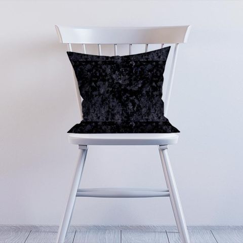 Crush Charcoal Cushion