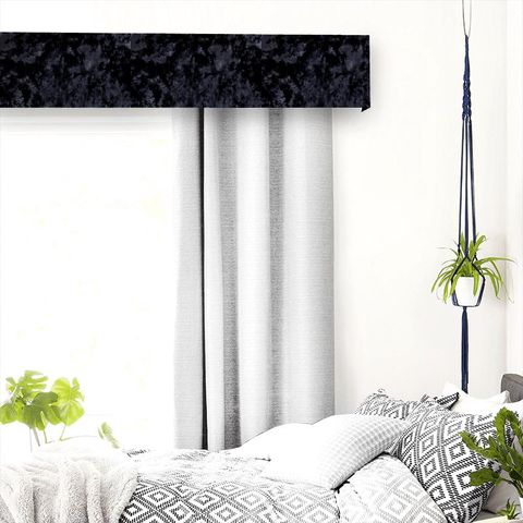 Crush Charcoal Pelmet