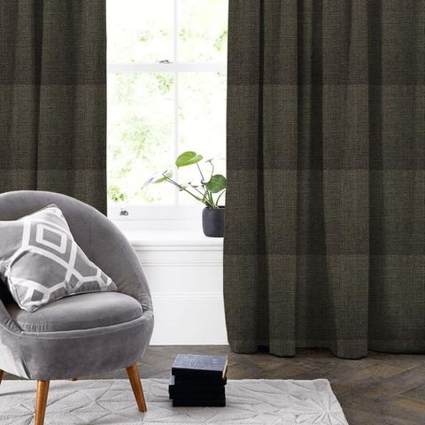 Henley Espresso Made To Measure Curtain