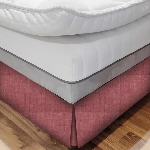 Henley Garnet Bed Base Valance