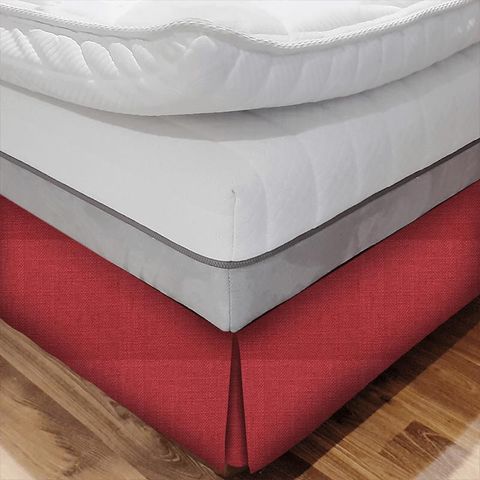 Henley Lipstick Bed Base Valance