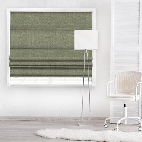 Henley Olive Made To Measure Roman Blind