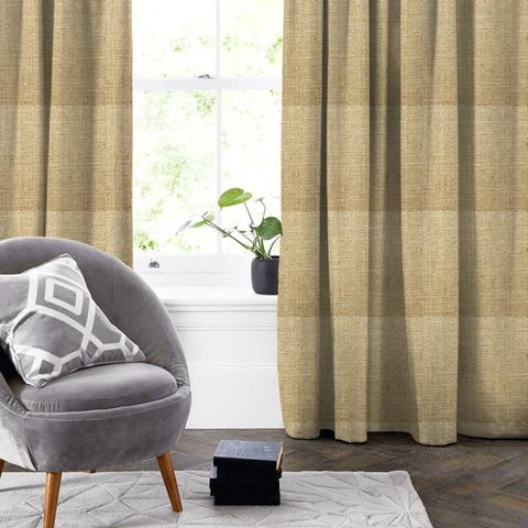 Henley Straw Made To Measure Curtain