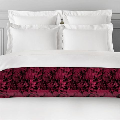 Crush Crimson Bed Runner