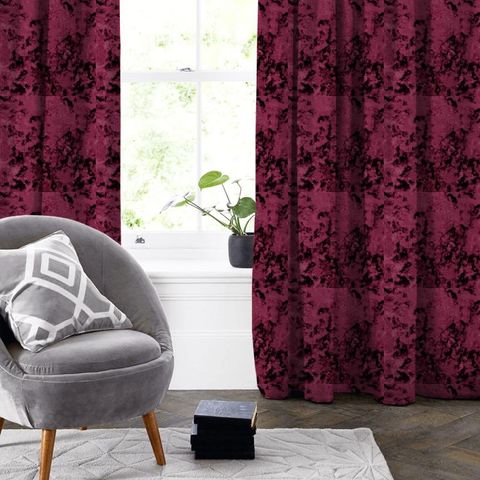 Crush Garnet Made To Measure Curtain