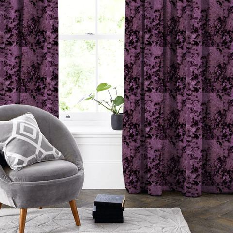 Crush Heather Made To Measure Curtain