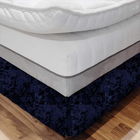 Crush Midnight Bed Base Valance