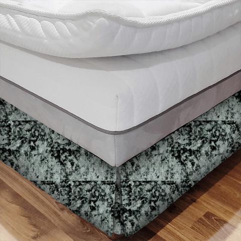 Crush Sage Bed Base Valance