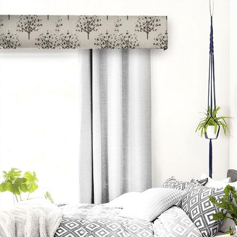 Bowood Nickel Pelmet