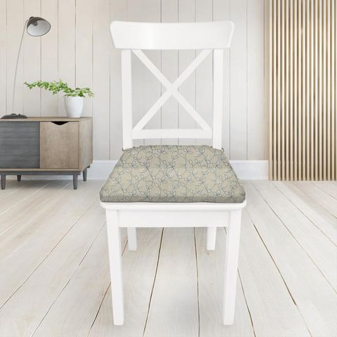Chartwell Chambray Seat Pad Cover