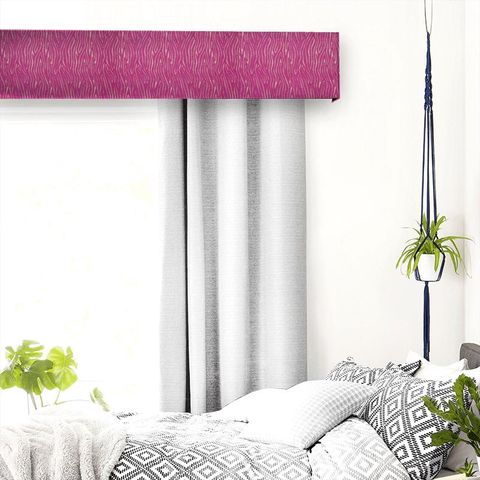 Onda Fuchsia Pelmet