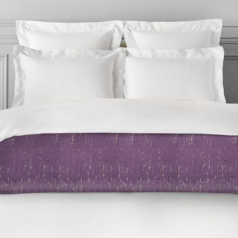 Aurora Damson Bed Runner