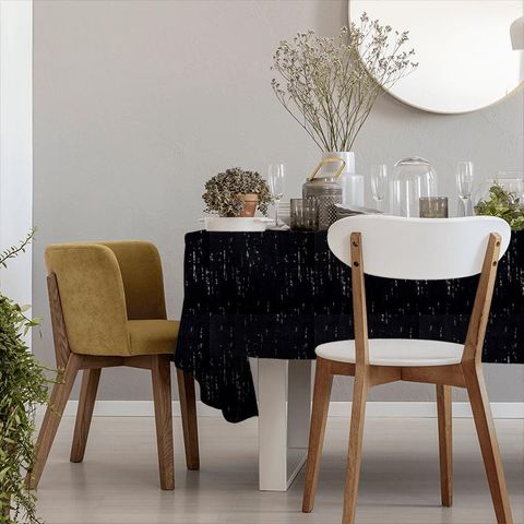 Aurora Ebony Tablecloth