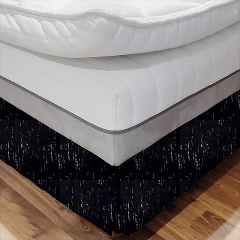 Aurora Ebony Bed Base Valance