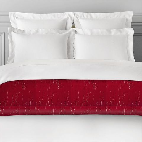 Aurora Rouge Bed Runner