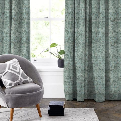 Moda Aqua Made To Measure Curtain