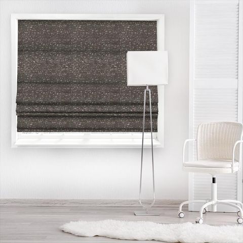Moda Charcoal Made To Measure Roman Blind