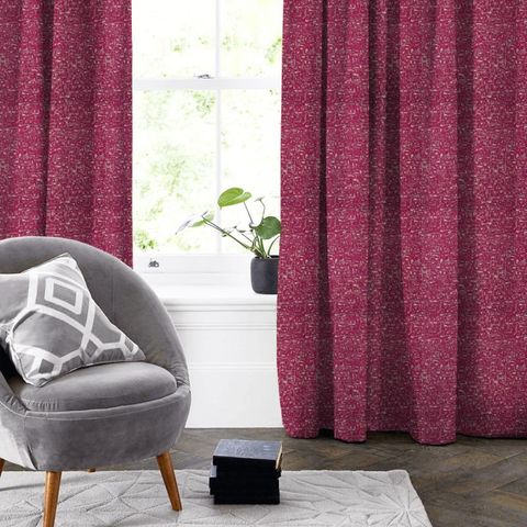 Moda Fuchsia Made To Measure Curtain