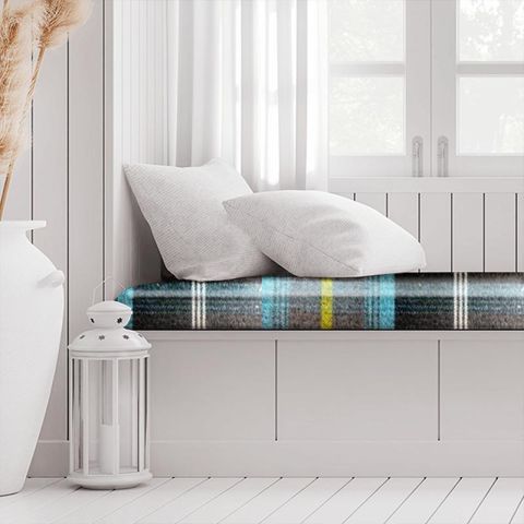 Balmoral Azure Box Cushion