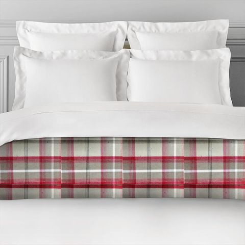 Balmoral Cranberry Bed Runner