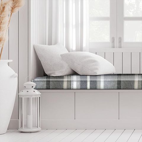 Balmoral Dove Grey Box Cushion