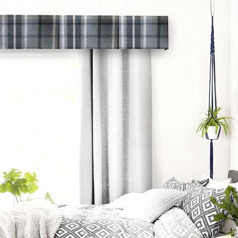 Balmoral Dove Grey Pelmet